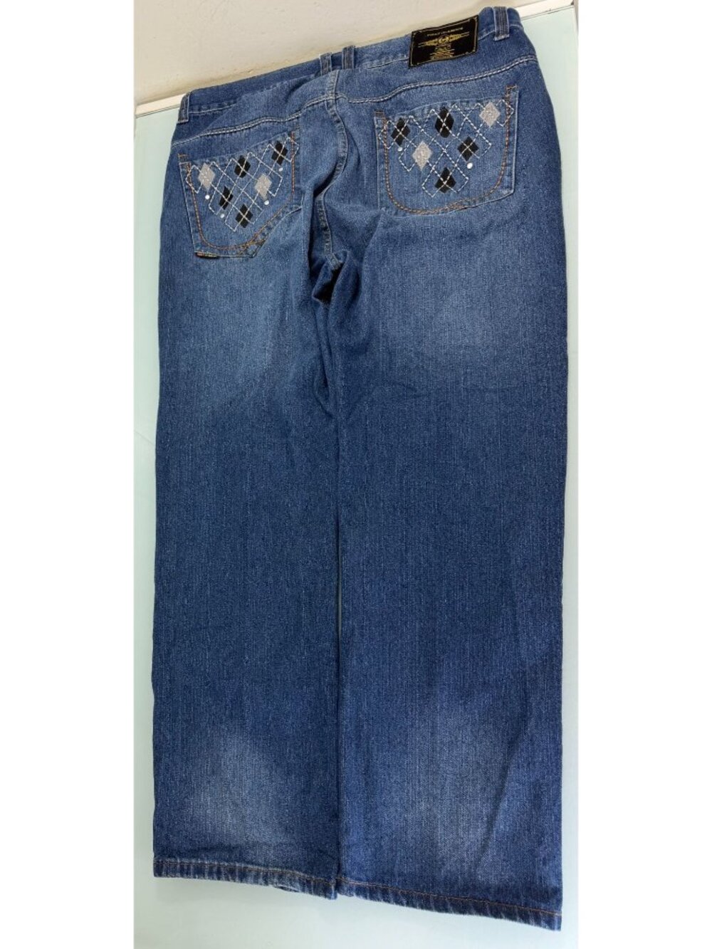 Vintage Phat Farm Jeans Mens 44X34 Actual 42X31 Baggy Wide Leg Skater Hip Hop